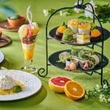 〈スペシャルオファー〉翠香る八女茶と柑橘が彩るアフタヌーンティー