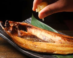 看板メニューの羅臼ホッケ 北海道より直送です！