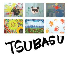 京都府立城陽養護学校生徒の絵画作品とロゴを使ってます。