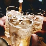 ◆飲み放題◆生ビール・サワー・梅酒・焼酎・・・各種取り揃え!!（全50種類以上）