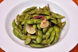 アンチョビペペロンチーノ枝豆