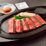 仙台牛赤身ステーキ定食