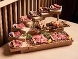 京の階段盛り
土台含め8種（希少部位含む）の食材が楽しめます