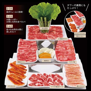焼肉や漫遊亭 日立金沢店_漫遊亭名物!スペシャルタワー盛