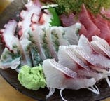 沖縄鮮魚の刺身盛り合わせ