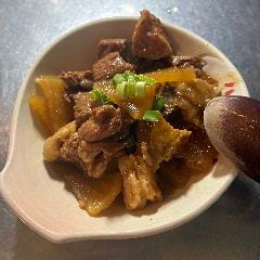 牛すじの煮込み