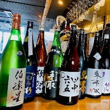 日本酒常時25種以上ご用意！