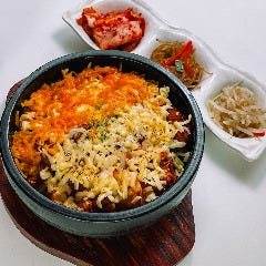 石焼チーズタッカルビ丼定食(甘辛)