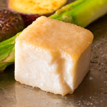 美味！！焼ごま豆腐　Roasted Sesami Tofu