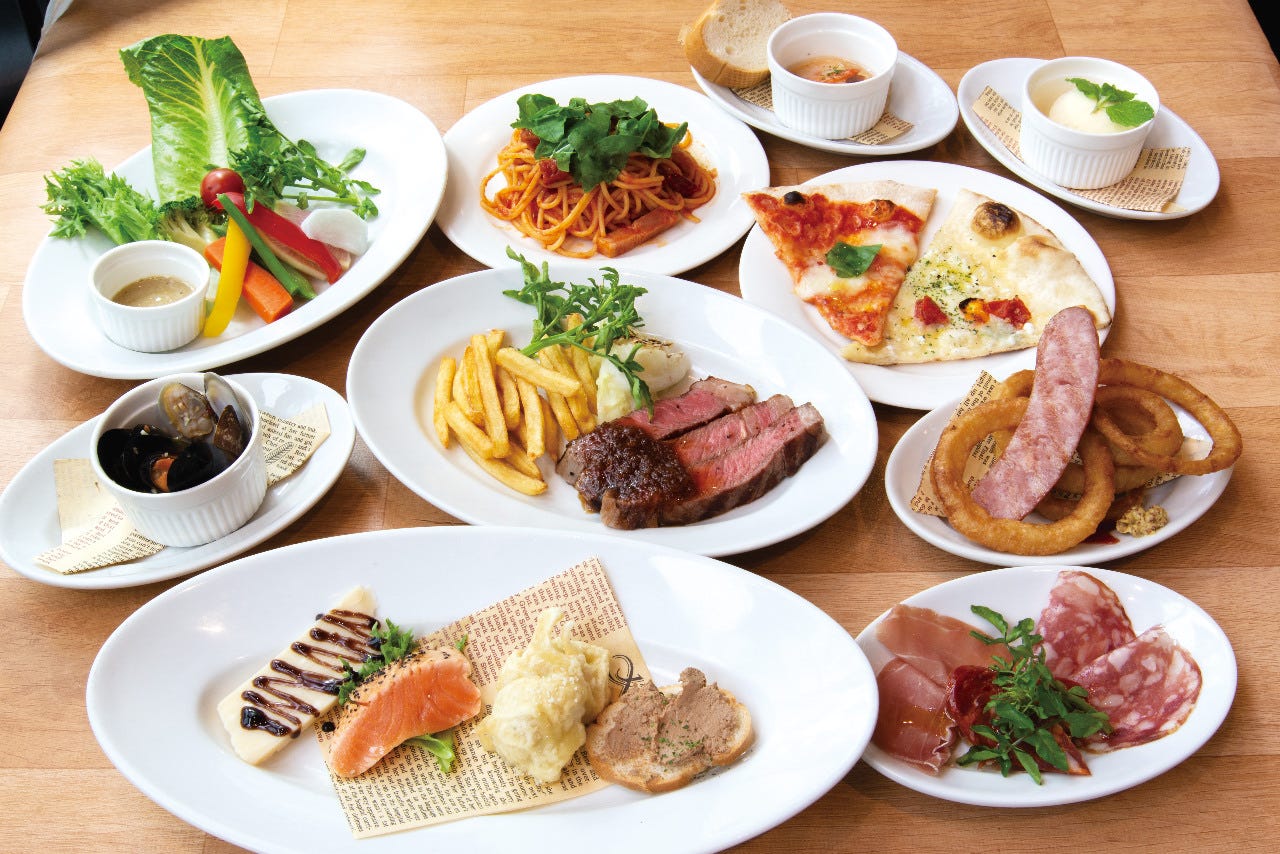 お客様毎にご提供 肉料理やアヒージョなどの特選コース 全10品 3時間飲み放題付 5 000円 税込 の詳細 ビバリー 東京日本橋店 日本橋 アメリカ料理 ぐるなび