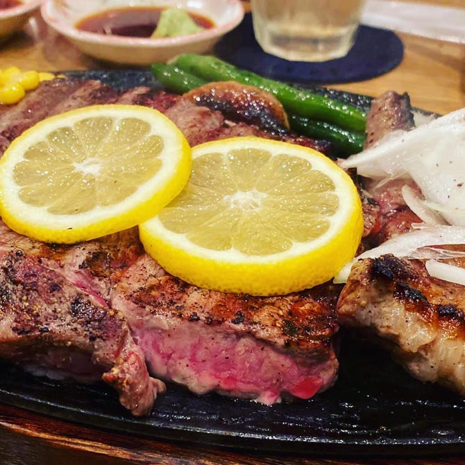 炭焼ステーキ ノッツ 三宮 ステーキ ぐるなび