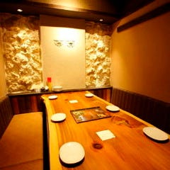 完全個室は最大8名様まで！人気席の為ご予約はお早目にどうぞ！
