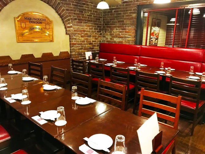 Grill Dining 丸の内ディンドン 新東京ビル店 有楽町 日比谷 貸切スペース ぐるなび