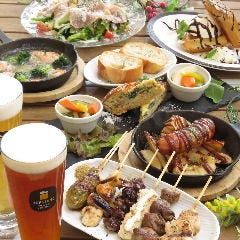 クラフトビール堪能できるコースは各種宴会のご利用にどうぞ