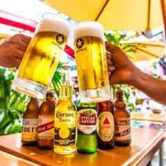 【個室完備】つまみ寿司と炉端焼き はなこま 東京駅前店_冷えたビールを堪能!