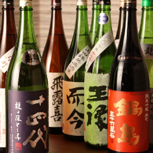 入手困難な人気日本酒様々ご用意！