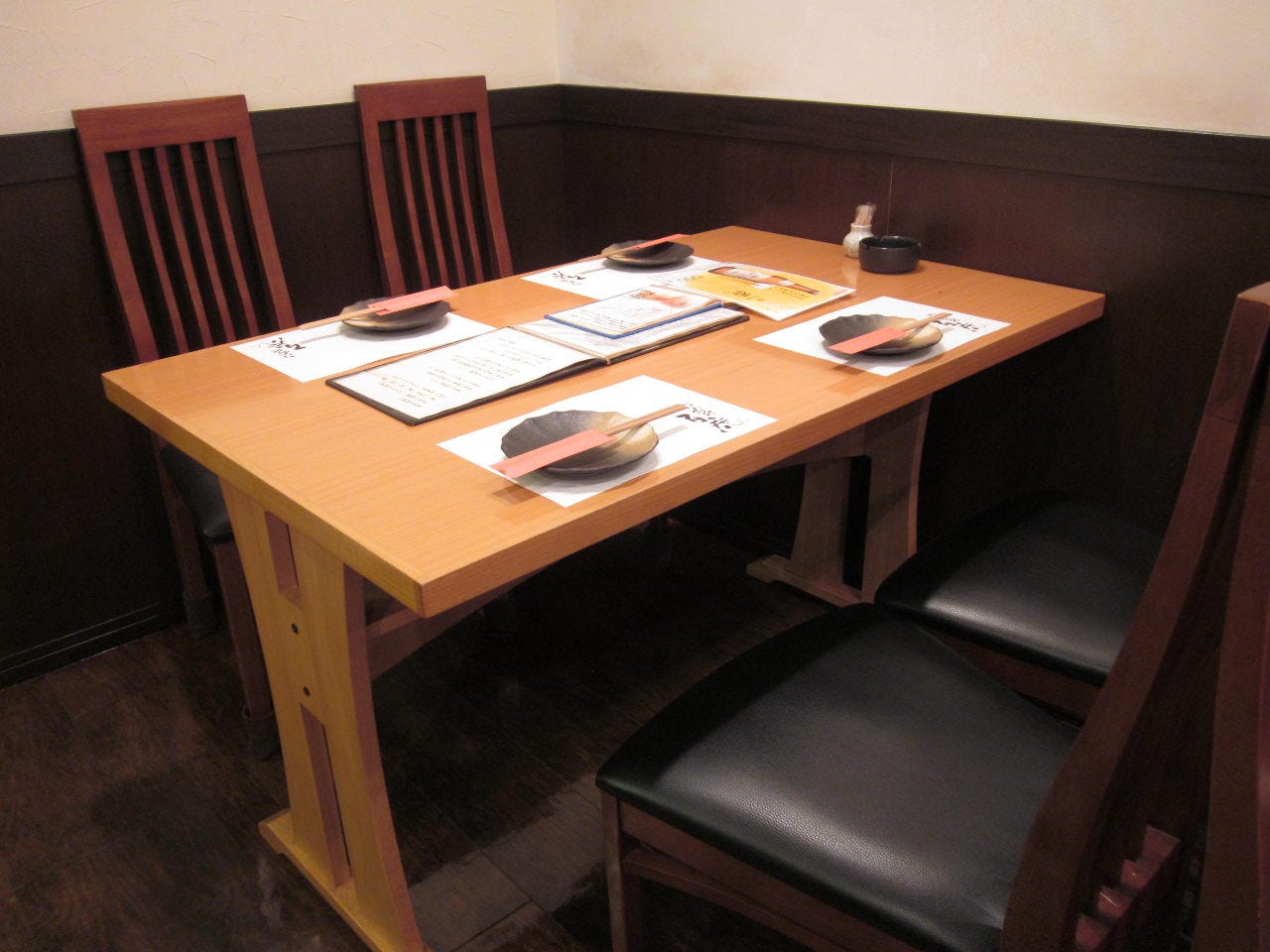 テーブル席・3名様～4名様