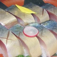 脂の乗った最高の鯖の棒寿司1500円