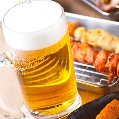 名物ジャイアントジョッキ！ビール、ハイボール以外もＯＫです！