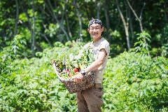 シェフの畑の野菜盛りは新鮮やさいたっぷり♪