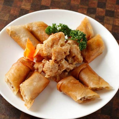 完全個室 上海レストラン 檸檬 霞ヶ関ビル内店_春巻き