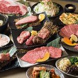 コース3850円～！多彩な焼肉や一品料理が楽しめるプランが充実！