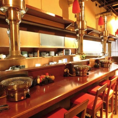 焼肉いちぼ 片町本店_カウンター席