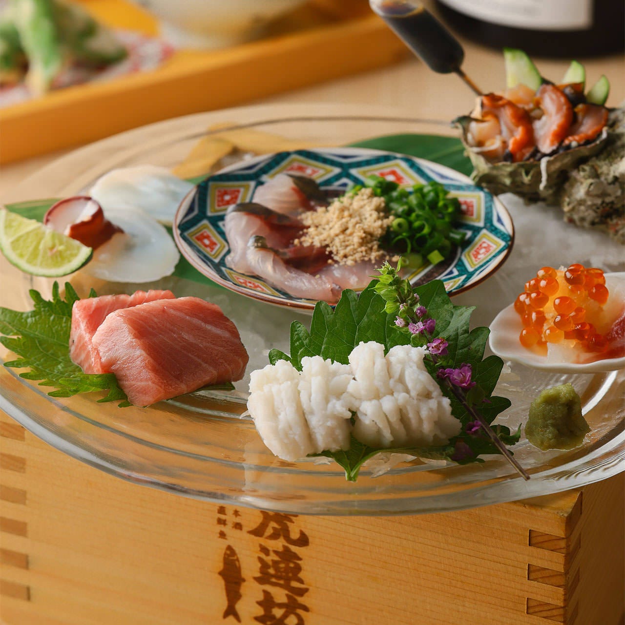 虎連坊 ヒルトンプラザウエスト店_虎の刺身盛り合わせ！！