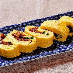 虎連坊 ヒルトンプラザウエスト店_牛すじ入り出汁巻き玉子
