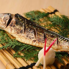 虎連坊 ヒルトンプラザウエスト店_鯖のいしる醤油焼き