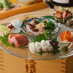 刺身 盛り合わせ 虎連坊 ヒルトンプラザウエスト店_刺身 盛り合わせ