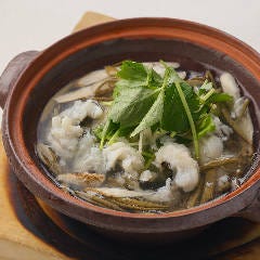 虎連坊 ヒルトンプラザウエスト店_★鱧と新牛蒡のじゅんさい小鍋