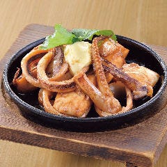 烏賊とはんぺんの肝バター焼き 虎連坊 ヒルトンプラザウエスト店_烏賊とはんぺんの肝バター焼き