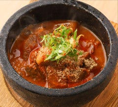 和牛すじと大根の味噌チゲ煮込み 虎連坊 ヒルトンプラザウエスト店_和牛すじと大根の味噌チゲ煮込み