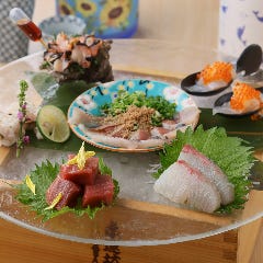 虎連坊 ヒルトンプラザウエスト店_★刺身盛り合わせ　５種(夏)