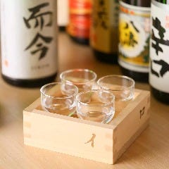 虎連坊 ヒルトンプラザウエスト店_夏酒  四種飲み比べ　Vol.1