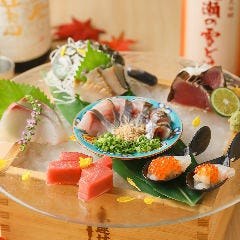 虎連坊 ヒルトンプラザウエスト店_★刺身盛り合わせ　５種(秋)