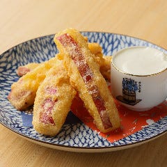 虎連坊 ヒルトンプラザウエスト店_紅はるかの天麩羅