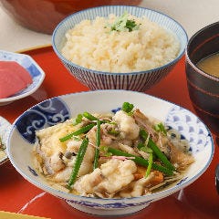 虎連坊 ヒルトンプラザウエスト店_【鯛めし 食べ放題】鰆と茄子の揚げ出し膳