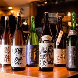 店主目利きの厳選日本酒。どんどんラインナップ増やします