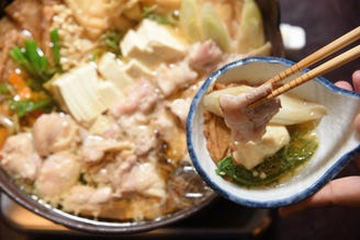 相撲茶屋 ちゃんこ江戸沢 埼玉新座店 メニュー 鶏ソップ鍋 ぐるなび