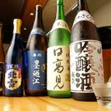 北海道～四国、九州　幅広く日本酒扱ってます