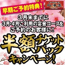 チケットバックキャンペーン実施中！