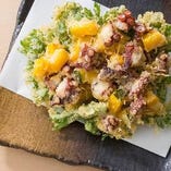 素材の甘みが引きだされたかき揚げは酒の肴に最高！～期間限定～