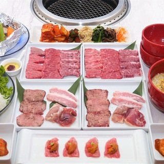 炙りや 秀苑 天 豊橋駅前_【120分飲み放題付】定番のメニュー　6000円コース