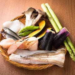 旬の魚・野菜天ぷら