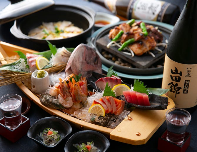 旬魚旬彩うおまん 上本町yufura店 上本町 居酒屋 ぐるなび