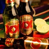 乾杯のビールはメキシコビールで決まり♪