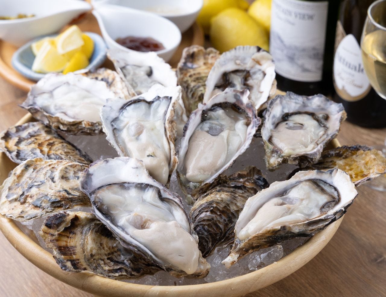 牡蠣食べ放題 6 11 バルザル名物の牡蠣を満足いくまで食べられる 牡蠣食べ放題コースの詳細 牡蠣と洋串揚げとワイン バルザル 大井町店 大井町 居酒屋 ぐるなび