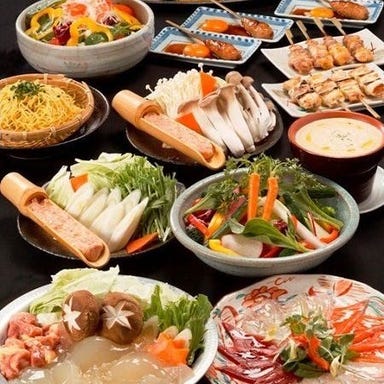 比内地鶏串焼・個室 wa-fu-ya なかなか_2h飲み放題付/平日時間無制限【比内地鶏コラーゲン鍋コース】コラーゲンたっぷり♪ダシ巻たまごや串焼など